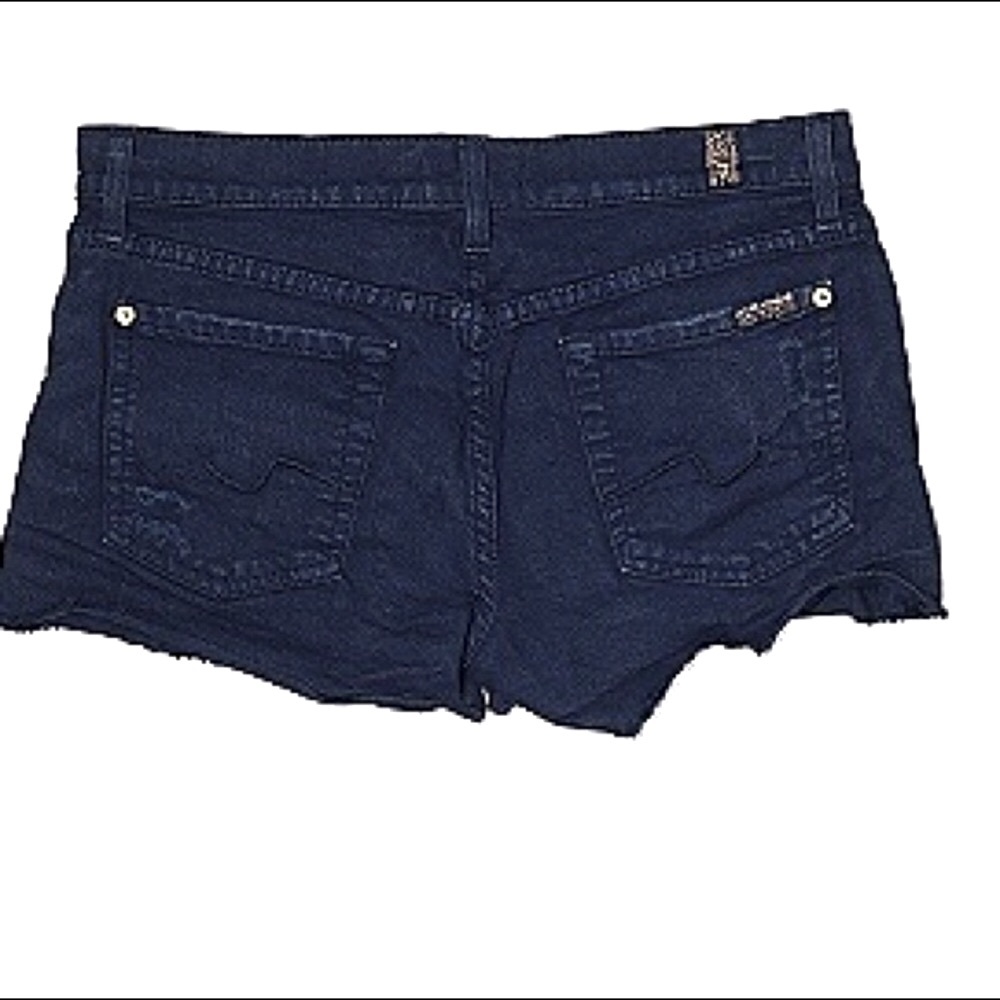 7 For All Mankind Denim Cutt Off - Picture 4 of 16